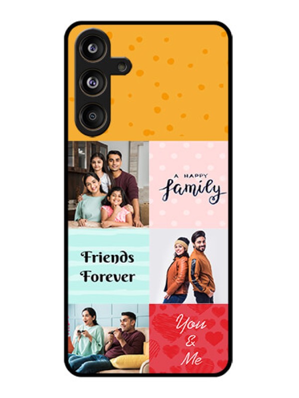 Custom Samsung Galaxy M55 5G Custom Glass Phone CaseImages With Quotes Design