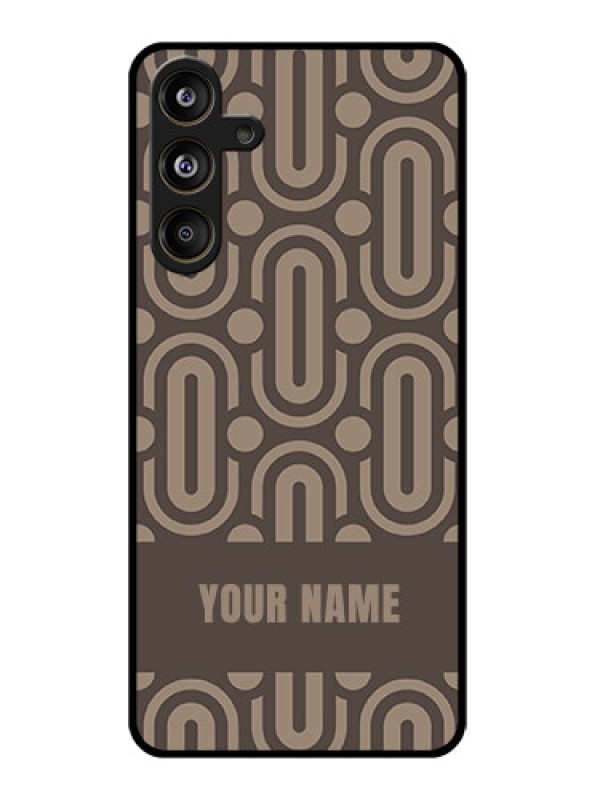 Custom Samsung Galaxy M55 5G Custom Glass Phone CaseCaptivating Zero Pattern Design