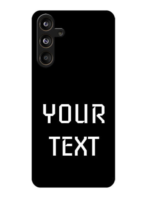 Custom Galaxy M55s 5G Custom Glass Phone Case - Your Name Design