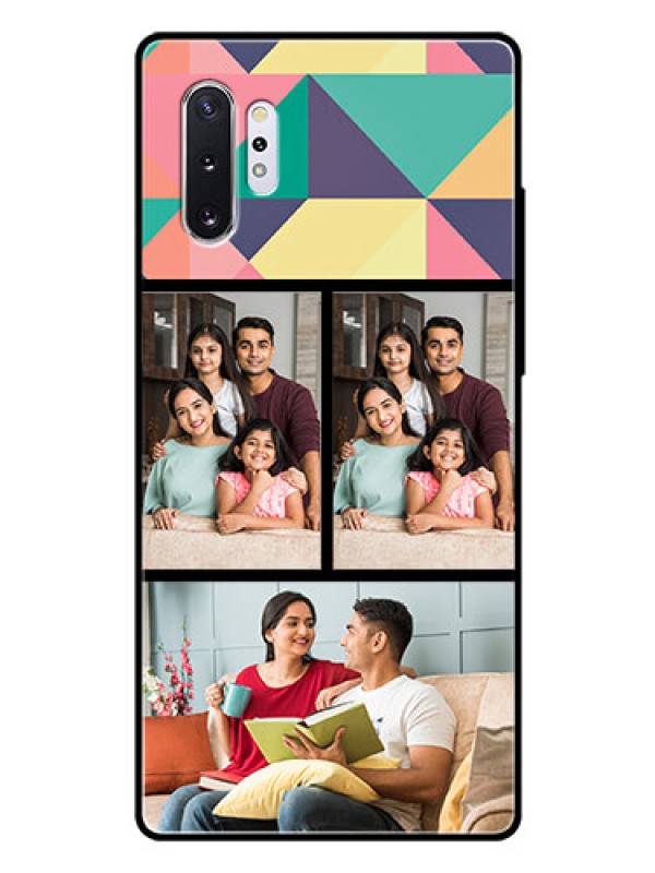 Custom Samsung Galaxy Note 10 Plus Custom Glass Phone Case  - Bulk Pic Upload Design