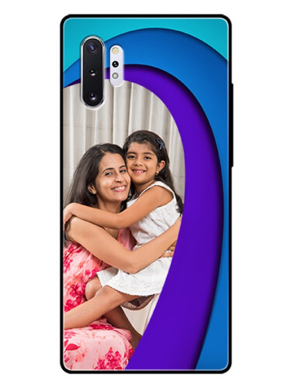 Custom Samsung Galaxy Note 10 Plus Photo Printing on Glass Case  - Simple Pattern Design