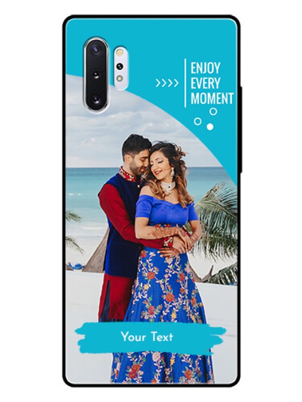 Custom Samsung Galaxy Note 10 Plus Custom Glass Mobile Case  - Happy Moment Design