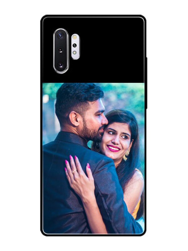 Custom Galaxy Note 10 Plus Custom Glass Phone Case - Upload Full Picture With Custom Color Design
