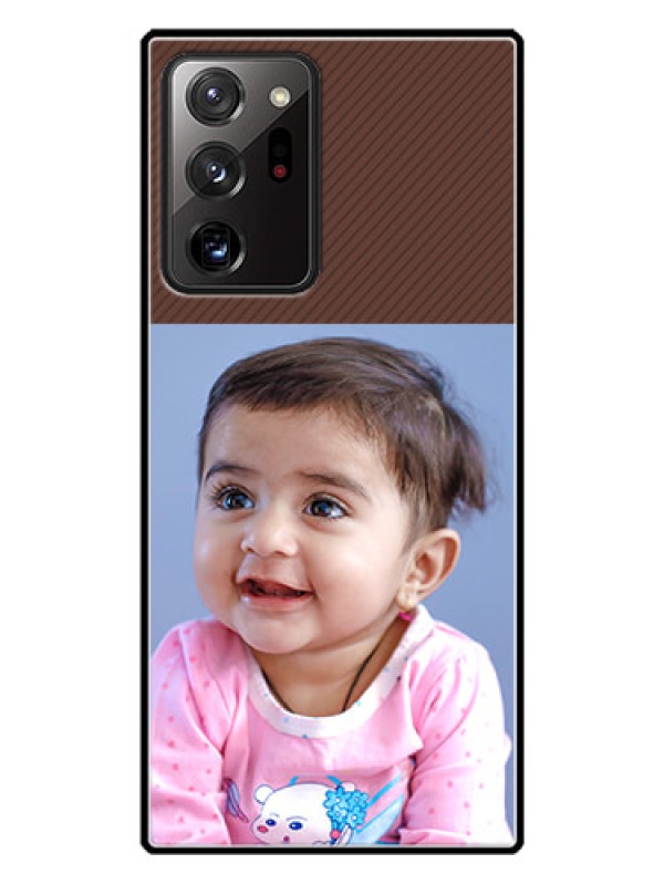 Custom Galaxy Note 20 Ultra Custom Glass Mobile Case  - Elegant Case Design
