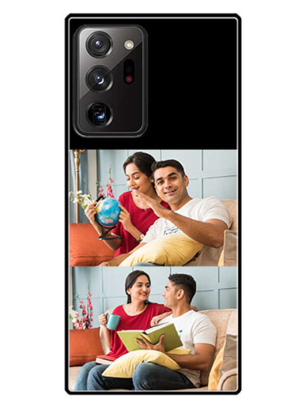 Custom Galaxy Note 20 Ultra 2 Images on Glass Phone Cover