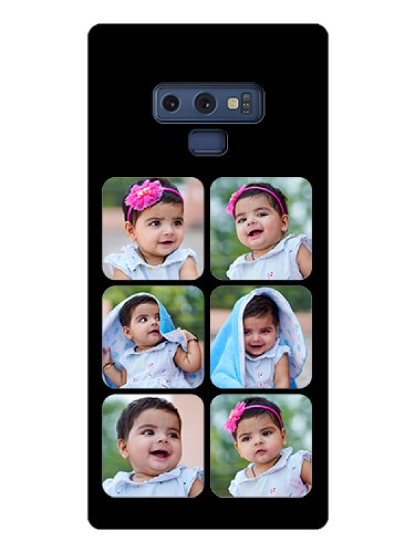 Custom Galaxy Note 9 Photo Printing on Glass Case  - Multiple Pictures Design