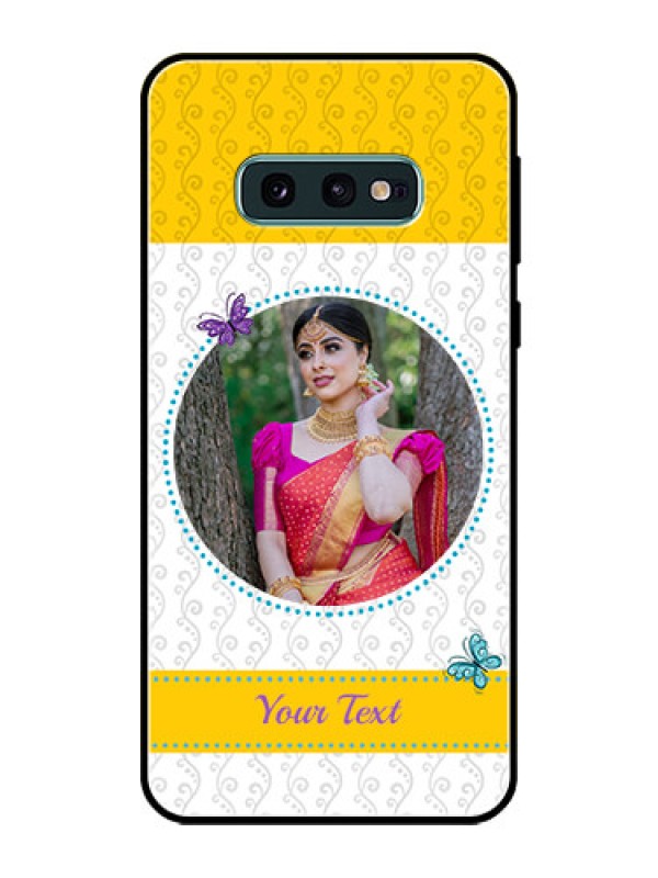 Custom Galaxy S10e Custom Glass Mobile Case  - Girls Premium Case Design