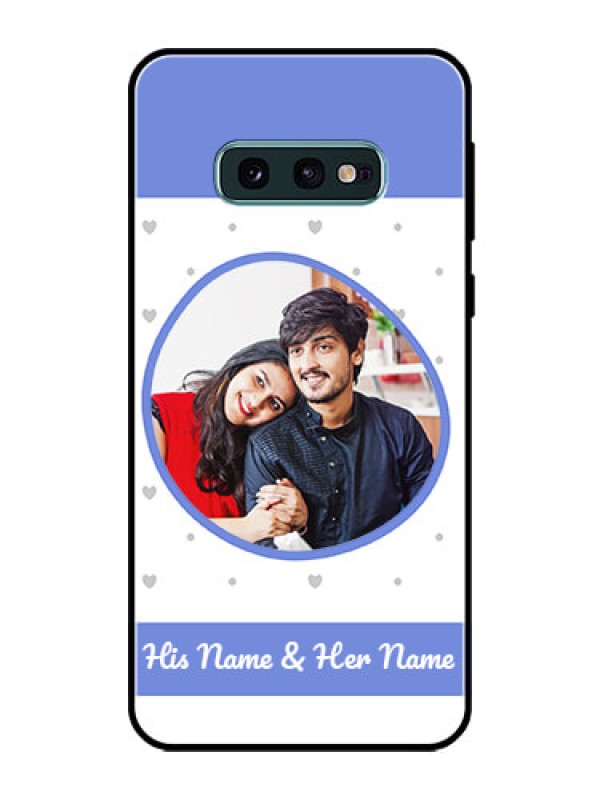 Custom Galaxy S10e Photo Printing on Glass Case  - Premium Case Design