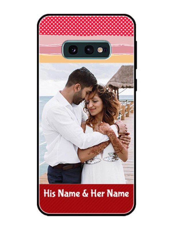 Custom Galaxy S10e Custom Glass Mobile Case  - Premium Case Design