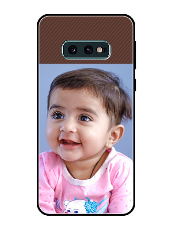Custom Galaxy S10e Custom Glass Mobile Case  - Elegant Case Design