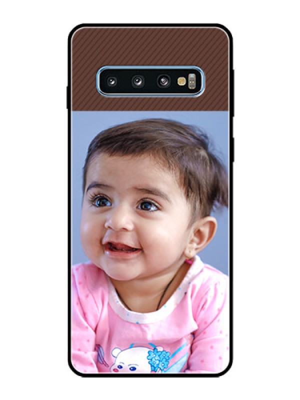 Custom Galaxy S10 Custom Glass Mobile Case  - Elegant Case Design