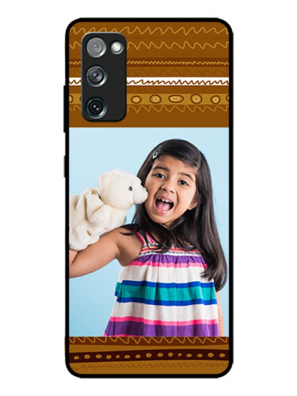 Custom Galaxy S20 FE 5G Custom Glass Phone Case  - Friends Picture Upload Design 
