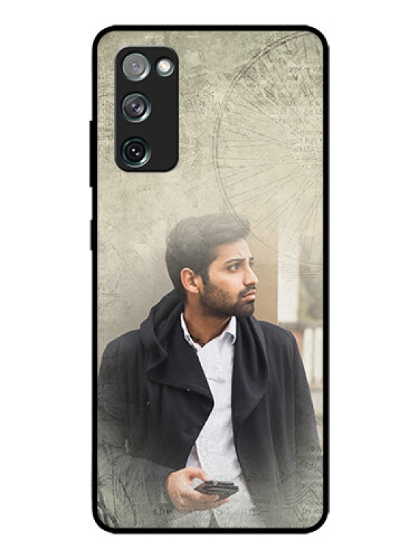 Custom Galaxy S20 FE 5G Custom Glass Phone Case  - with vintage design