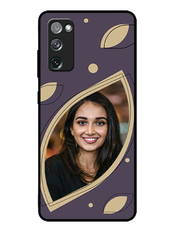 Custom Galaxy S20 Fe 5G Custom Glass Mobile Case - Falling Leaf Design