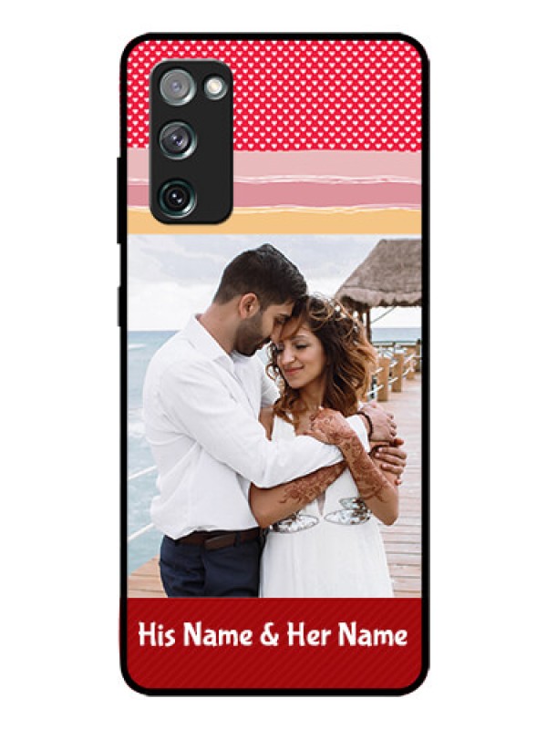 Custom Galaxy S20 Fe Custom Glass Mobile Case  - Premium Case Design