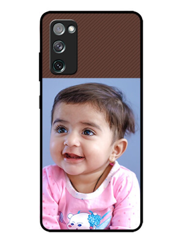Custom Galaxy S20 Fe Custom Glass Mobile Case  - Elegant Case Design