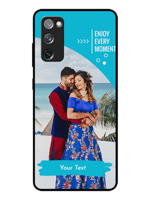 Custom Galaxy S20 Fe Custom Glass Mobile Case  - Happy Moment Design