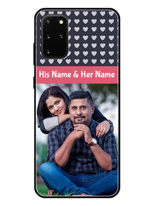 Custom Galaxy S20 Plus Custom Glass Mobile Case  - Love Symbols Design