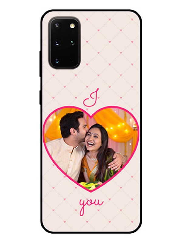 Custom Galaxy S20 Plus Custom Glass Mobile Case  - Heart Shape Design