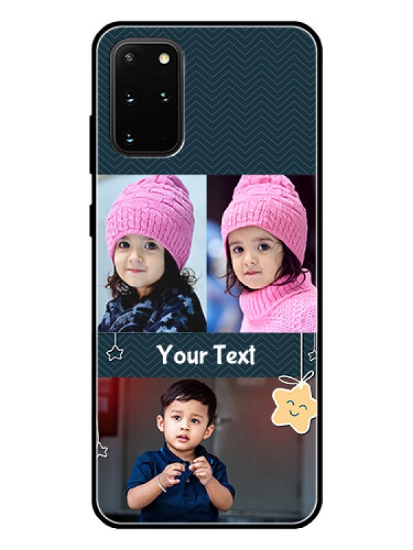Custom Galaxy S20 Plus Custom Glass Mobile Case  - Hanging Stars Design
