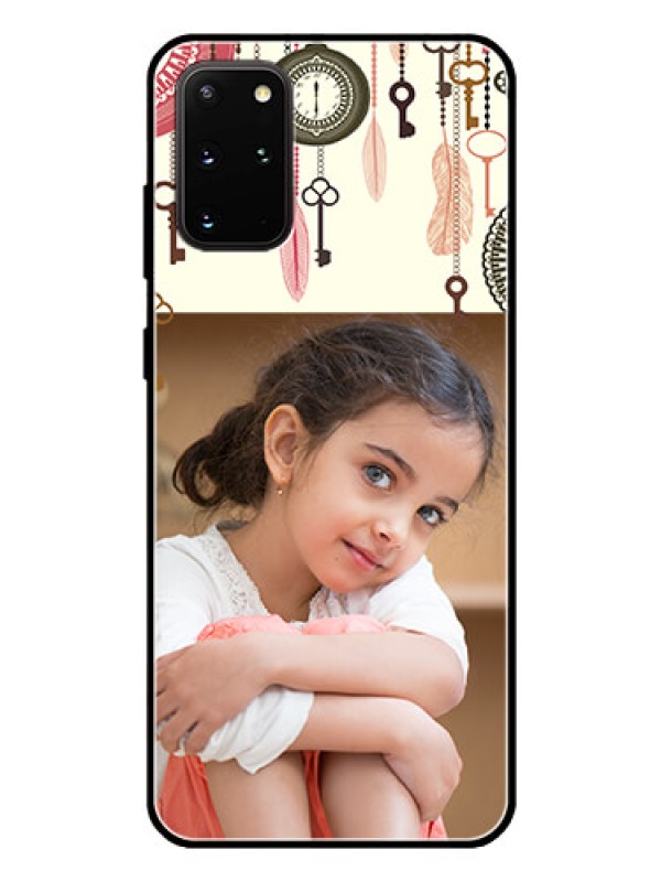 Custom Galaxy S20 Plus Custom Glass Mobile Case  - Boho Style Design