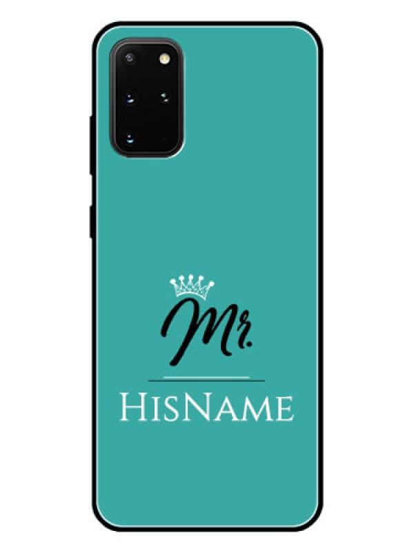 Custom Galaxy S20 Plus Custom Glass Phone Case Mr with Name