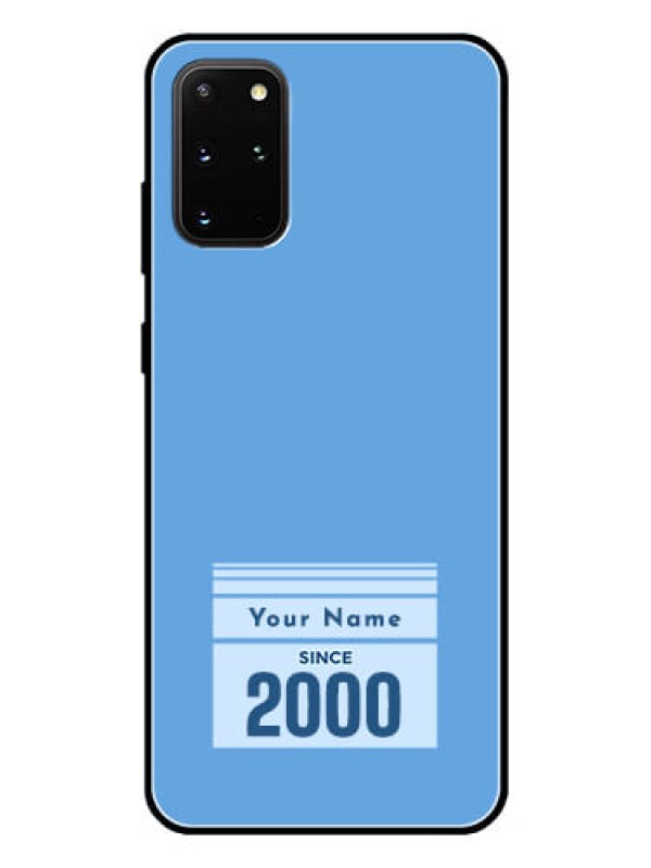 Custom Galaxy S20 Plus Custom Glass Mobile Case - Custom Year of birth Design