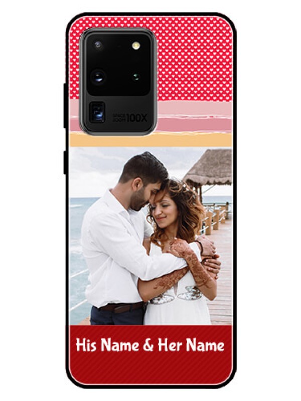 Custom Galaxy S20 Ultra Custom Glass Mobile Case  - Premium Case Design