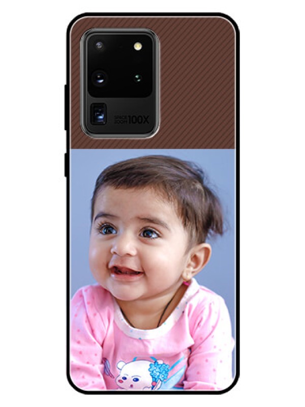 Custom Galaxy S20 Ultra Custom Glass Mobile Case  - Elegant Case Design