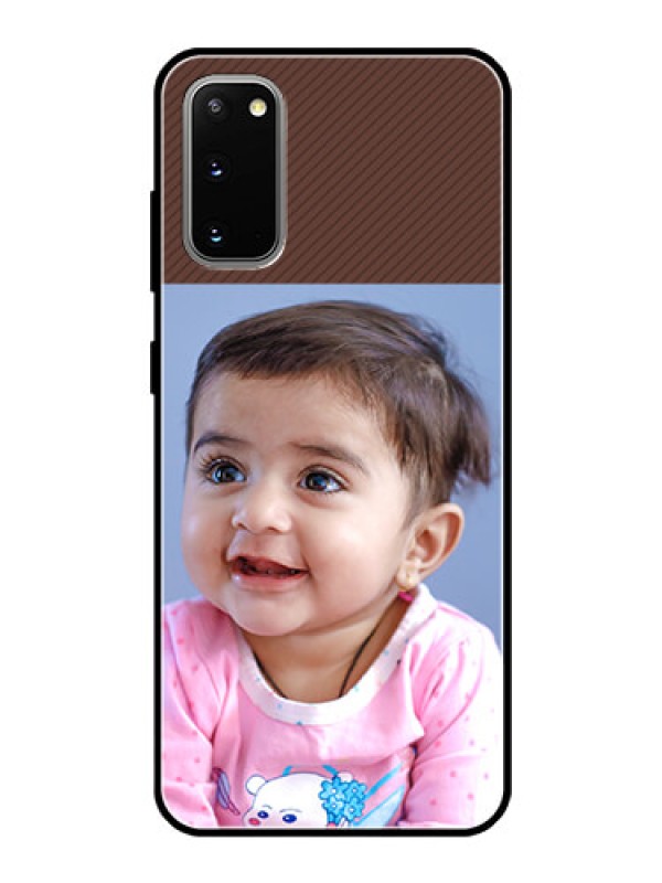 Custom Galaxy S20 Custom Glass Mobile Case  - Elegant Case Design