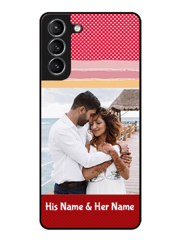 Custom Galaxy S21 Custom Glass Mobile Case  - Premium Case Design