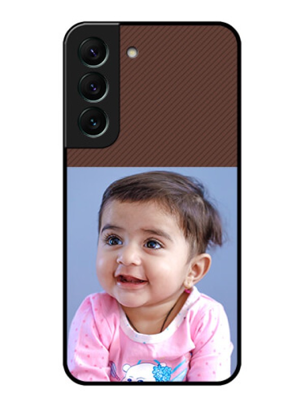 Custom Galaxy S22 5G Custom Glass Mobile Case - Elegant Case Design