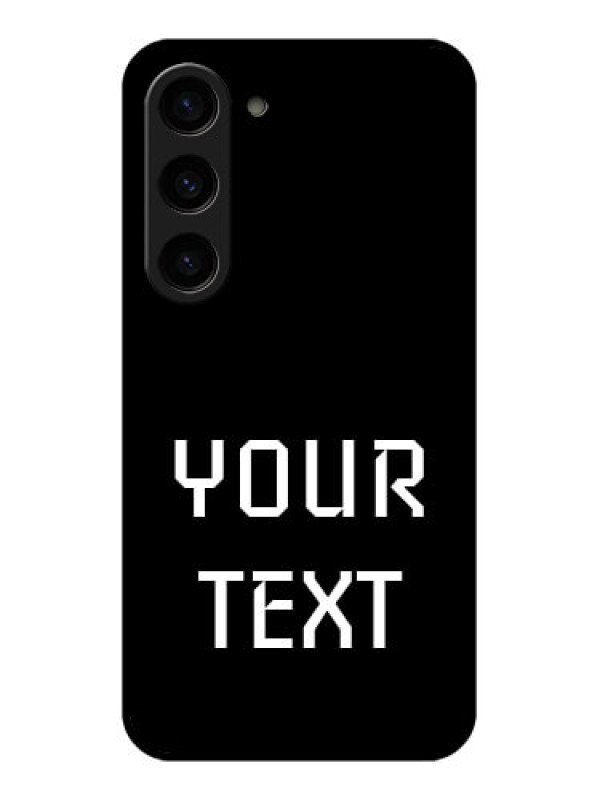 Custom Galaxy S23 5G Your Name on Glass Phone Case