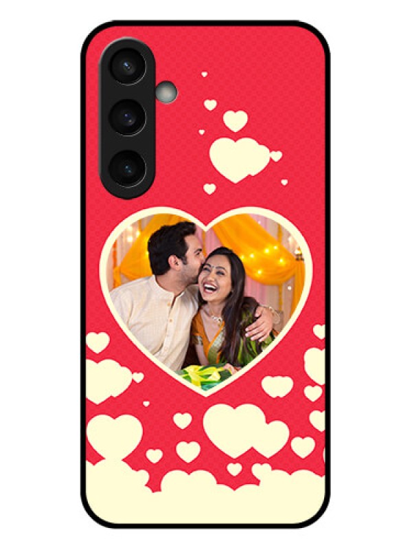 Custom Samsung Galaxy S23 FE 5G Custom Glass Phone Case - Love Symbols Phone Cover Design