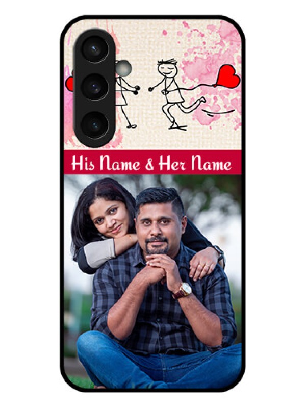 Custom Samsung Galaxy S23 FE 5G Custom Glass Phone Case - You And Me Case Design