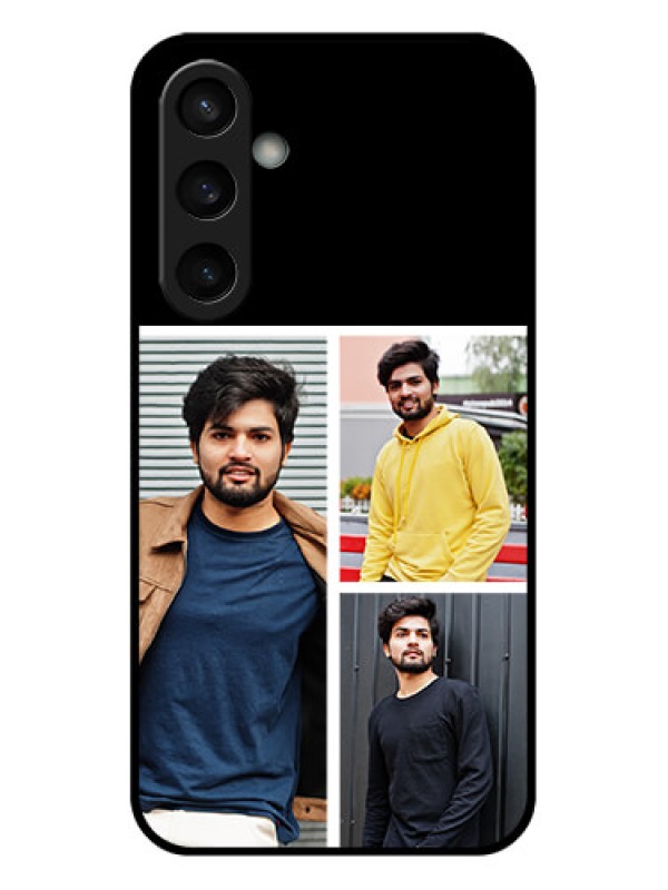 Custom Samsung Galaxy S23 FE 5G Custom Glass Phone Case - Upload Multiple Picture Design