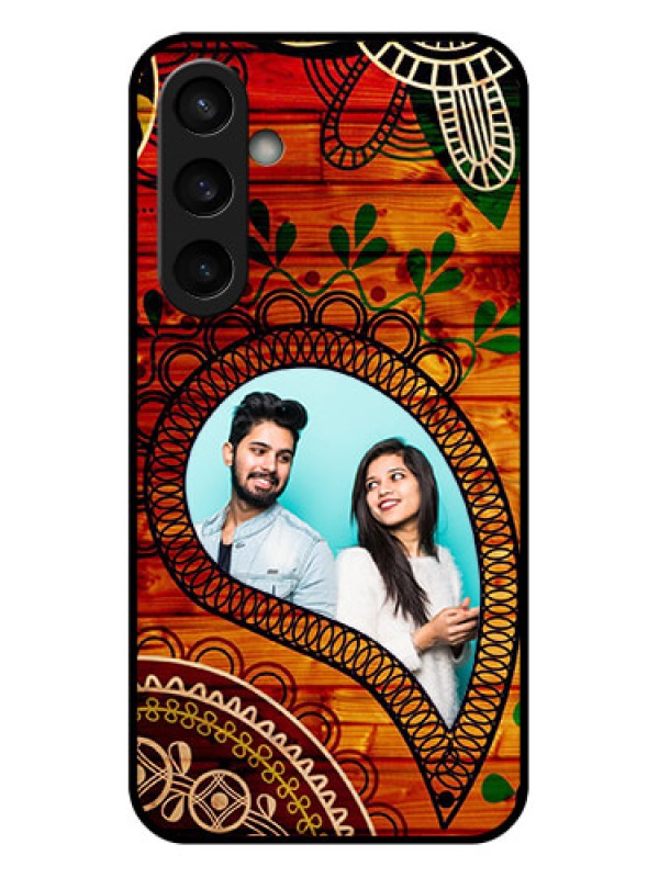 Custom Samsung Galaxy S23 FE 5G Custom Glass Phone Case - Abstract Colorful Design