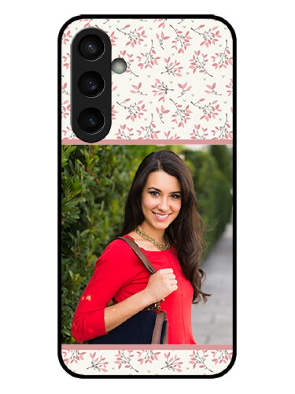 Custom Samsung Galaxy S23 FE 5G Custom Glass Phone Case - Stunning Floral Design
