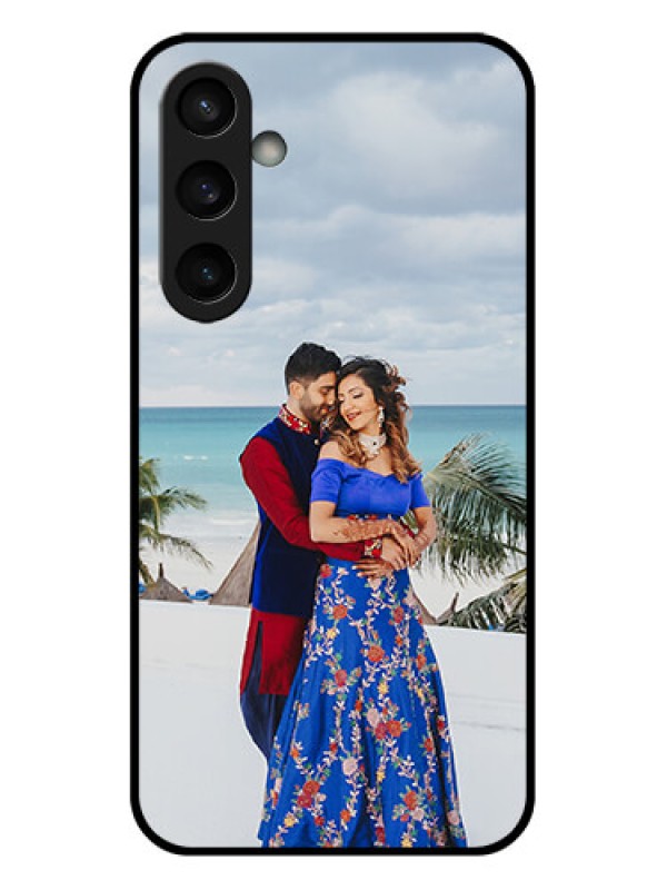 Custom Samsung Galaxy S23 FE 5G Custom Glass Phone Case - Upload Full Picture Design