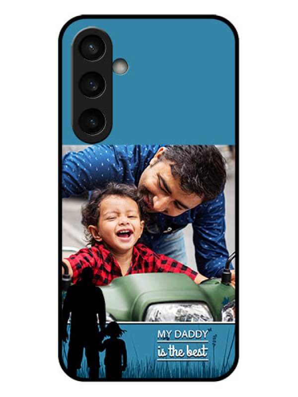 Custom Samsung Galaxy S23 FE 5G Custom Glass Phone Case - Best Dad Design