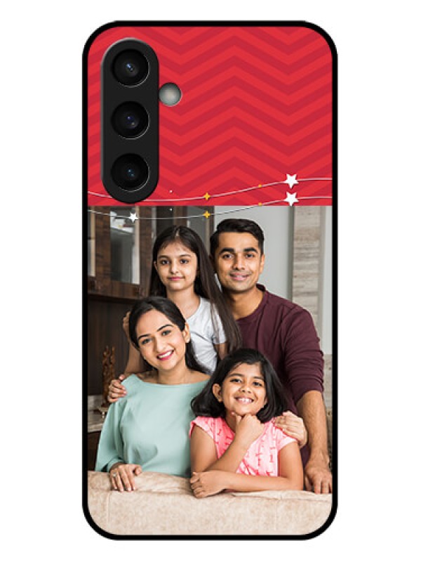 Custom Samsung Galaxy S23 FE 5G Custom Glass Phone Case - Happy Family Design