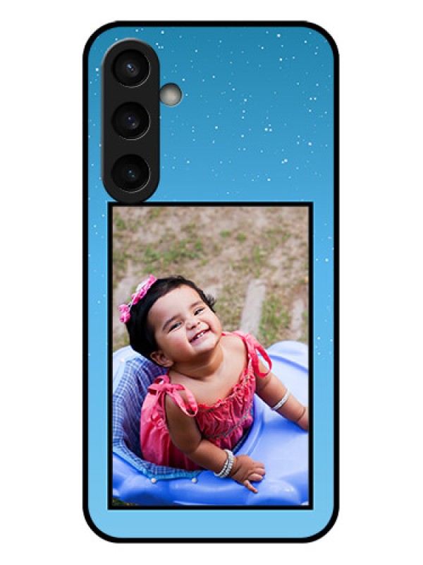 Custom Samsung Galaxy S23 FE 5G Custom Glass Phone Case - Wave Pattern Colorful Design