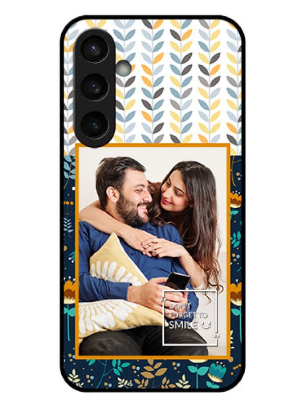Custom Samsung Galaxy S23 FE 5G Custom Glass Phone Case - Pattern Design
