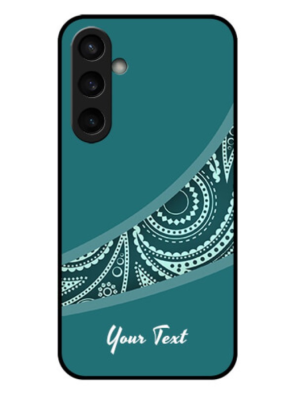 Custom Samsung Galaxy S23 FE 5G Custom Glass Phone Case - Semi Visible Floral Design