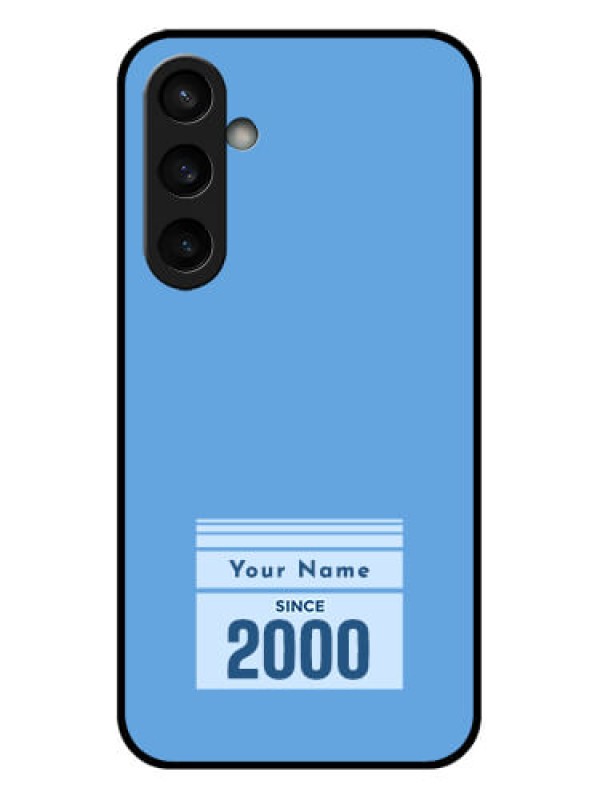 Custom Samsung Galaxy S23 FE 5G Custom Glass Phone Case - Custom Year Of Birth Design