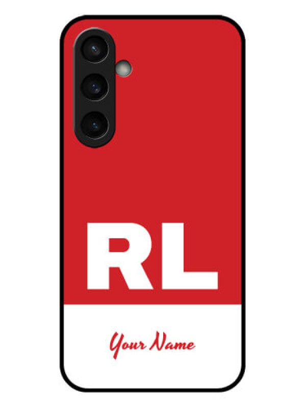 Custom Samsung Galaxy S23 FE 5G Custom Glass Phone Case - Dual Tone Custom Text Design
