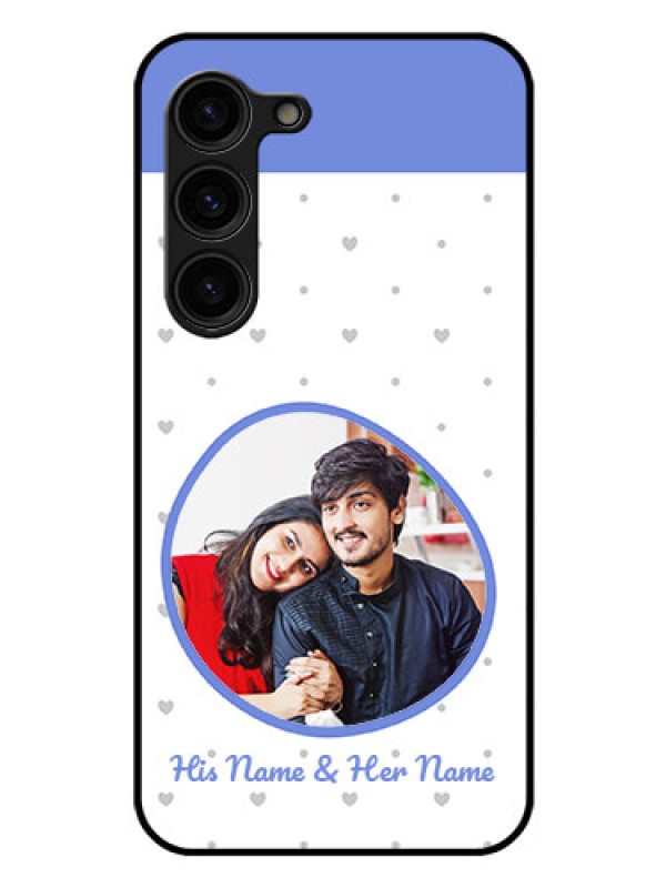 Custom Galaxy S23 Plus 5G Photo Printing on Glass Case - Premium Case Design