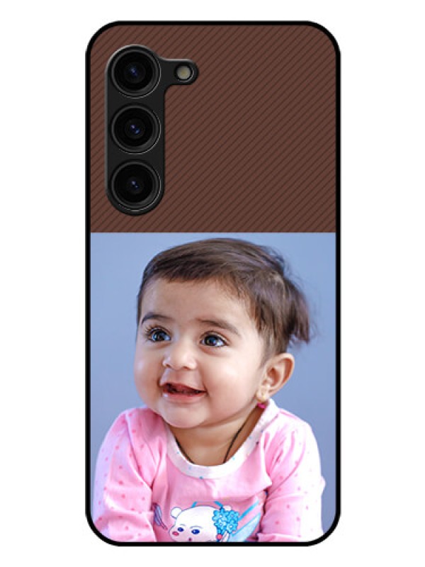 Custom Galaxy S23 Plus 5G Custom Glass Mobile Case - Elegant Case Design