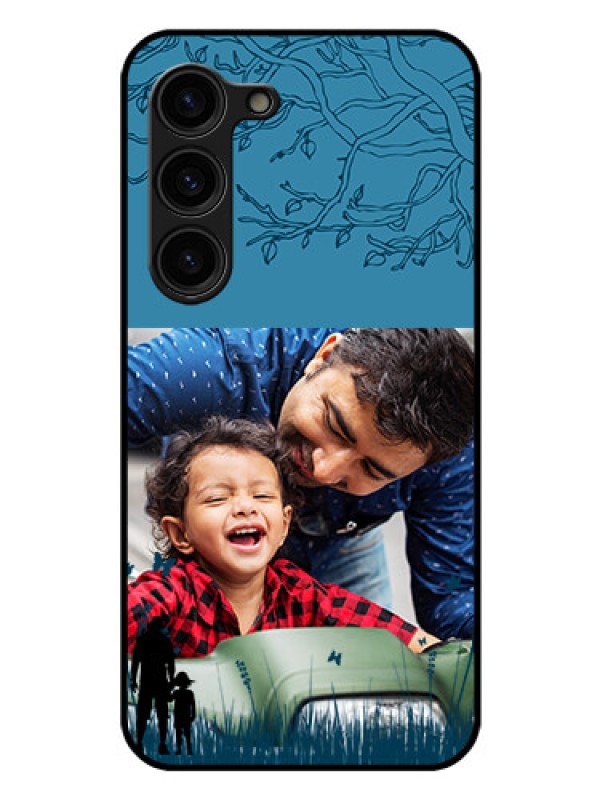 Custom Galaxy S23 Plus 5G Custom Glass Mobile Case - Best dad design