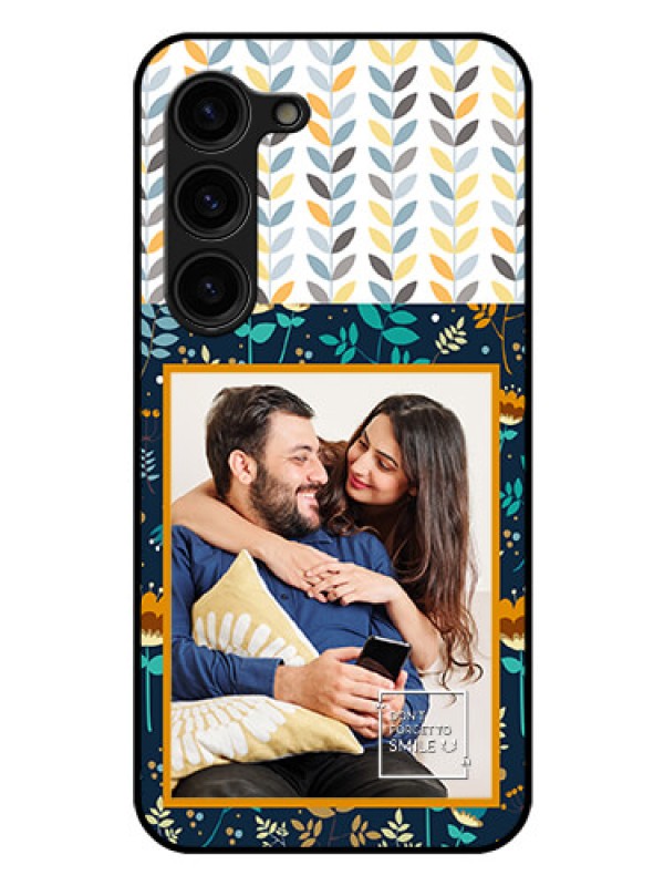 Custom Galaxy S23 Plus 5G Custom Glass Mobile Case - Pattern Design